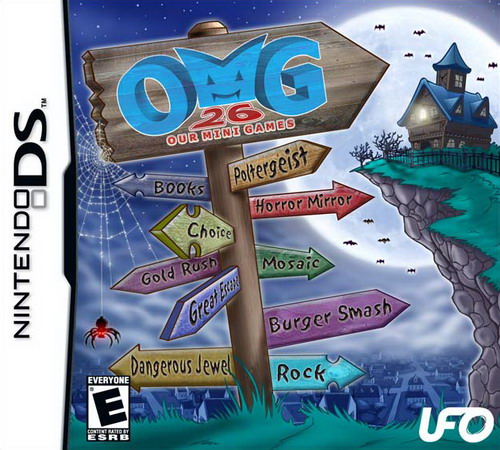 OMG 26 Our Mini Games box art for Nintendo DS